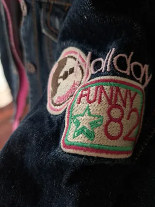 Blusão de ganga Bershka com capuz