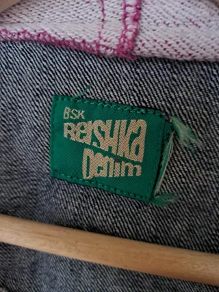 Blusão de ganga Bershka com capuz