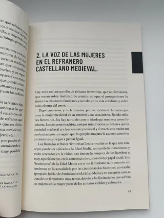 La voz de la mujer medieval en el refranero cas...