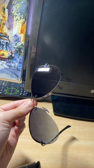 Gafas Ray-Ban Aviator Grises Mujer