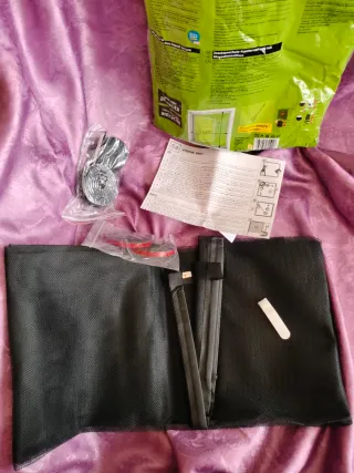 Mosquitera magnética para ventana