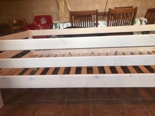 Cama infantil Flexa con barrera