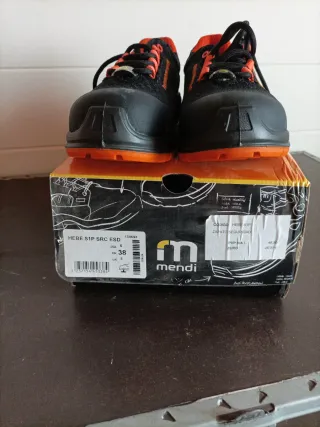 Zapatos de seguridad Mendi Talla 38