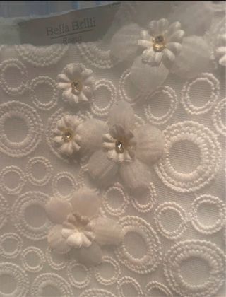 Abito cerimonia Bella Brilli Roma bianco