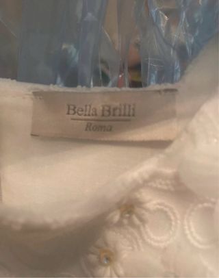 Abito cerimonia Bella Brilli Roma bianco