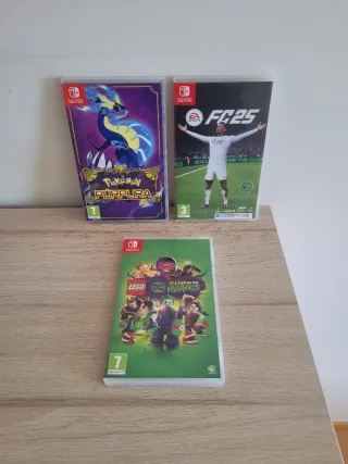 Pack 3 Juegos Nintendo Switch