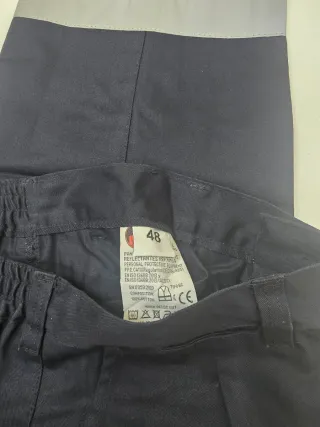 Pantalón de trabajo negro talla L