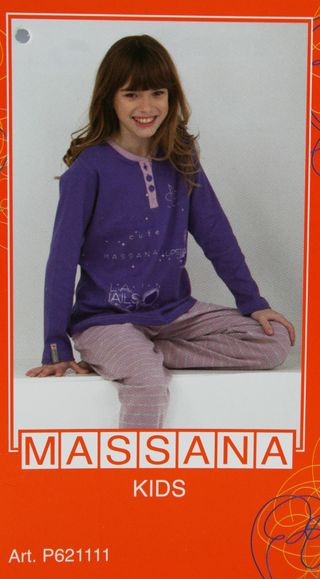 Pijama invierno niña Massana Talla 14