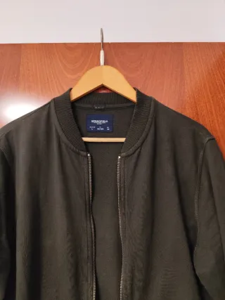 Sudadera Bomber Springfield Talla L Verde Oliva