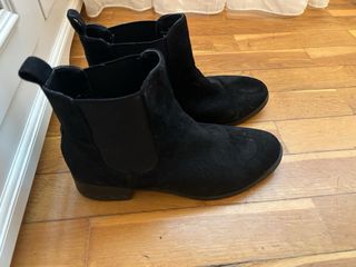 Botines negros mujer