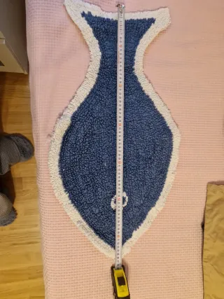 Tappetino da bagno a forma di pesce. Med