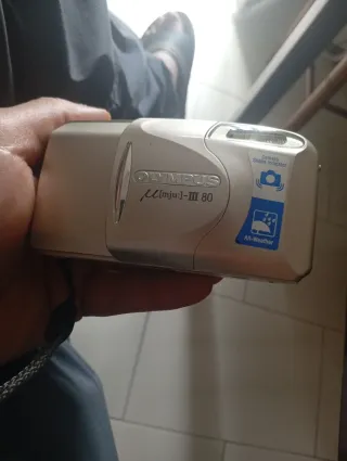 Olympus mju III 80 Cámara Compacta Plata