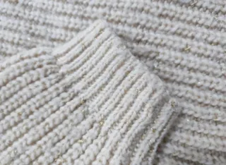 Jersey Zara niña beige