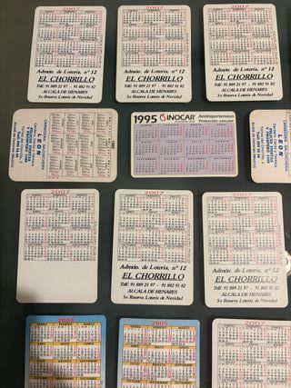 Lote 28 Calendarios Signos Zodiaco Mano