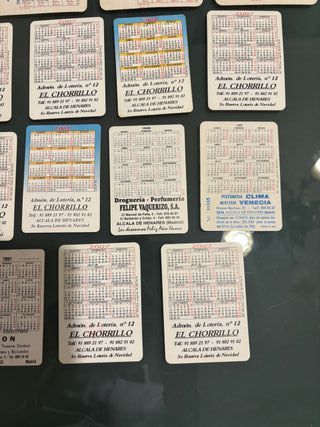 Lote 28 Calendarios Signos Zodiaco Mano