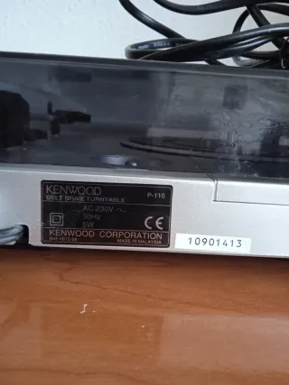 Tocadiscos Kenwood P-110