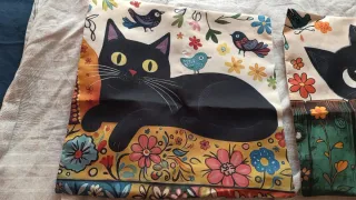 Set 4 federe gatti 35x35cm
