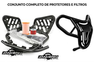 Defensa delantera+Nerf bars+ Filters aire aceite l