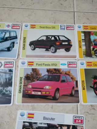 Cromos de Coches y Motos Clásicos