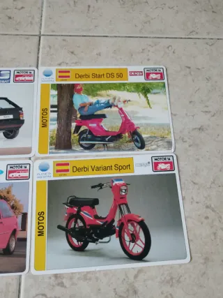Cromos de Coches y Motos Clásicos