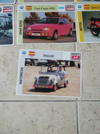 Cromos de Coches y Motos Clásicos