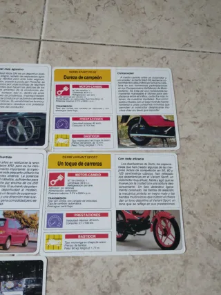 Cromos de Coches y Motos Clásicos
