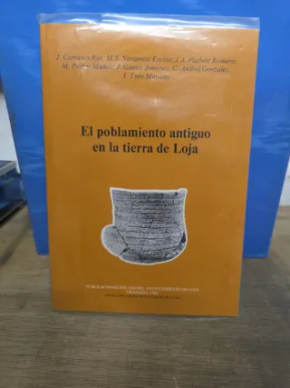 Libro el Poblamiento aantiguo en la tierra de Loja