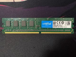 Memorias RAM Crucial y Samsung