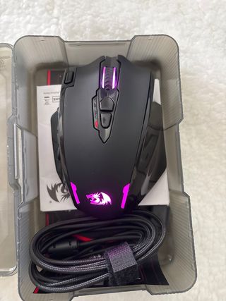 Ratón Redragon Negro/Gris