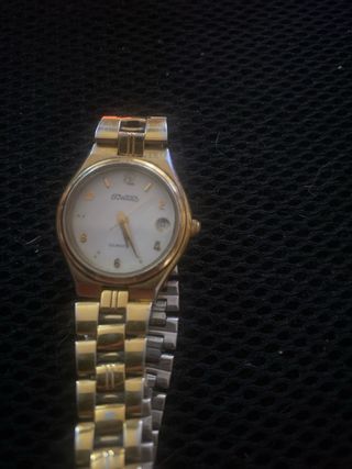 Reloj Mujer Baño Oro Como Nuevo .correa adaptable