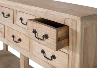 CONSOLA RECIBIDOR MADERA MACIZA.NUEVO.INDIAN MOBEL
