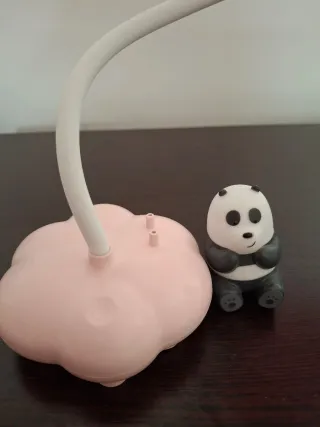 Lámpara Escritorio Panda Miniso Rosa