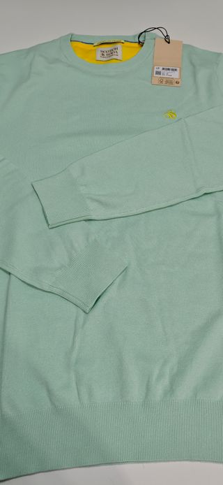 Jersey Scotch & Soda Menta Talla M. Nuevo