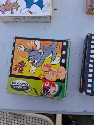 Lote 4 Películas Super 8 Animadas