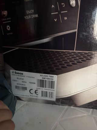 Macchina da caffè Saeco Xelsis nera