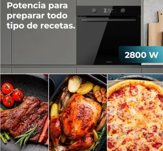 Horno cecotec bolero hexa p526000 glass black a