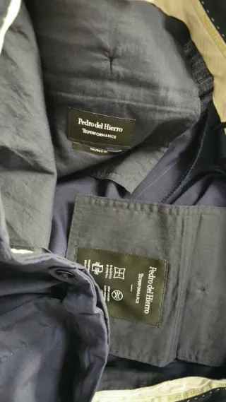 Traje Pedro del Hierro azul marino