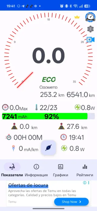 Patinete Eléctrico Xiaomi Blanco