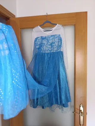 Disfraz Frozen Elsa Talla 6-8 Años