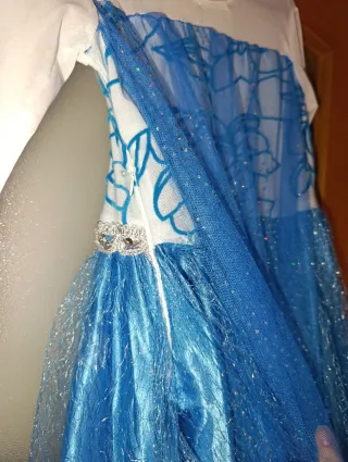 Disfraz Frozen Elsa Talla 6-8 Años