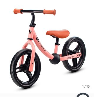 Bici de equilibrio rosa Kinderkraft