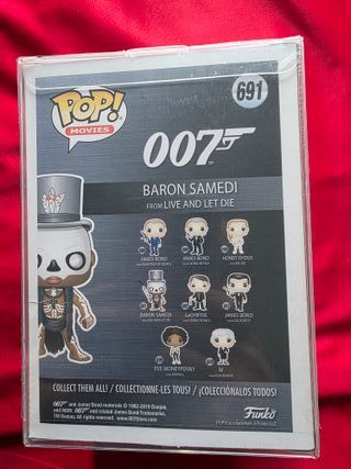 Funko Pop 691 James Bond Baron Samedi