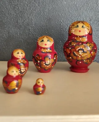Matrioska dipinta a mano