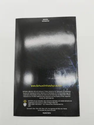 Batman Arkham Asylum Xbox 360