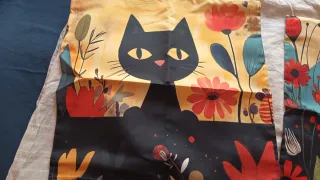 Set 4 federe gatti x cuscini 50x50cm