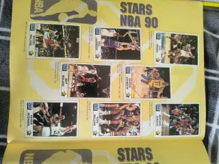 Álbum Panini Basket NBA 90 Completo.