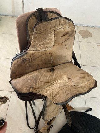 Silla de montar antigua Catalana
