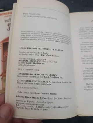 El tributo del dragón, aventura sin fin