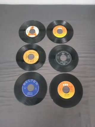 Lote 6 vinilos 45 Rpm Flamenco y Sevillanas