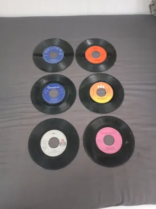 Lote 6 vinilos 45 Rpm Flamenco y Sevillanas